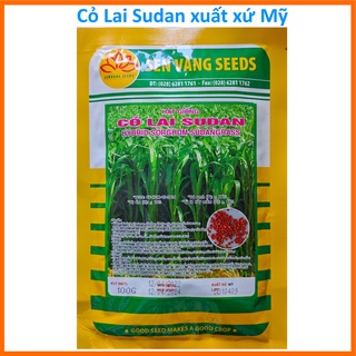 Cỏ Lai SUDAN (100g), Hạt Giống Cỏ hàm lượng dinh dưỡng cao