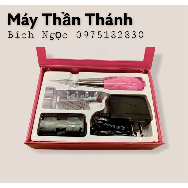 Máy thần thánh chỉnh kim tốc độ chuyên phun xăm lông mày tạo hạt đẹp