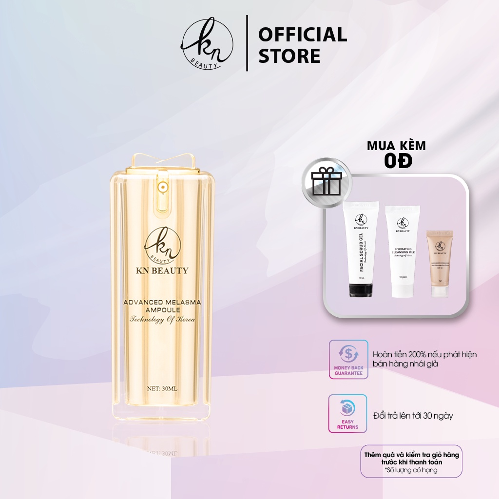 Tinh chất dưỡng da KN Beauty - Advanced Melasma Ampoule 30ml tặng quà mini