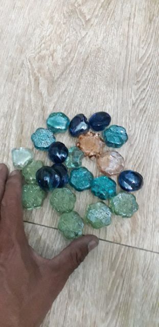 Combo 22 viên đá sỏi nhiều màu sắc rất đẹp