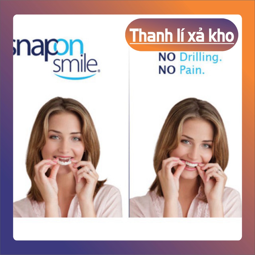 (Hàng Xịn)  Răng giả Snap on smile - 4885 (Mua Ngay)