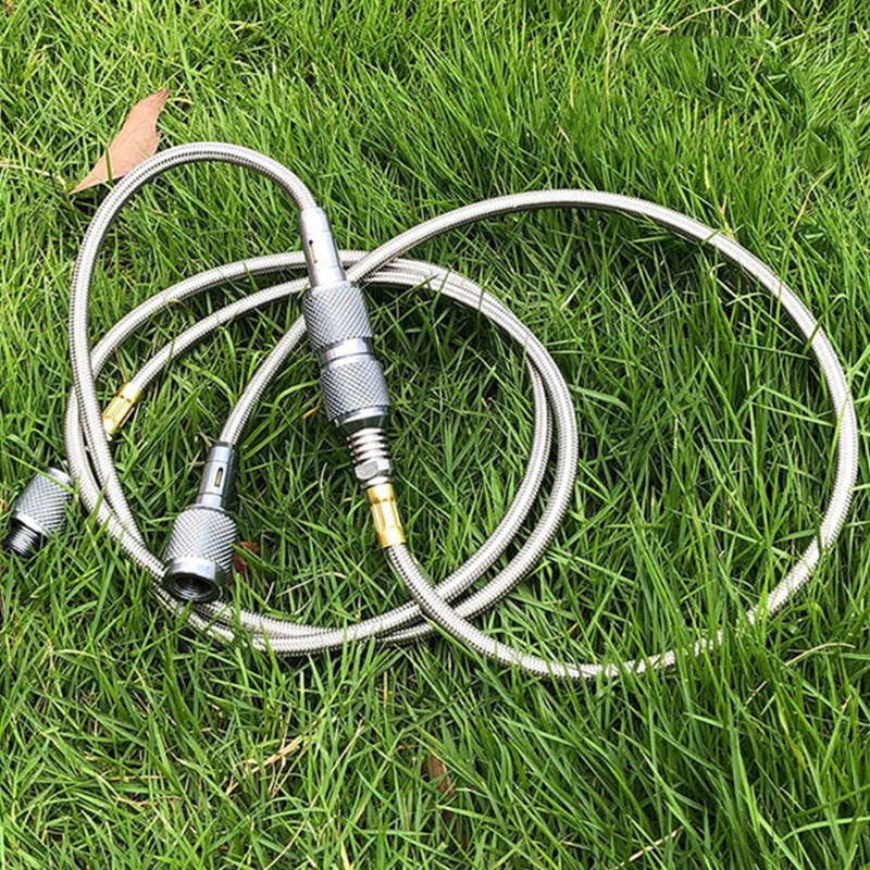 Ống Nối Dài 100cm Cho Bếp Ga Cắm Trại Dã Ngoại Tiện Dụng