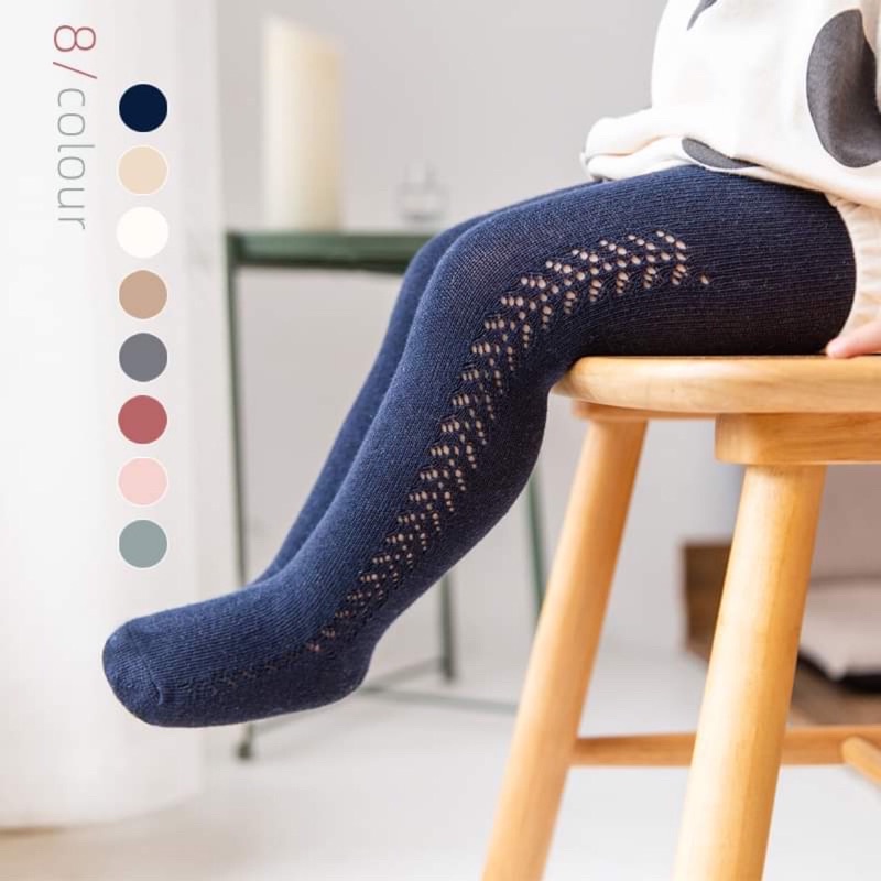 Quần tất len cao cấp cho bé gái, quần tất liền bàn kiểu leggings phong cách Hàn Quốc cho bé từ 0-5 tuổi xinh yêu!