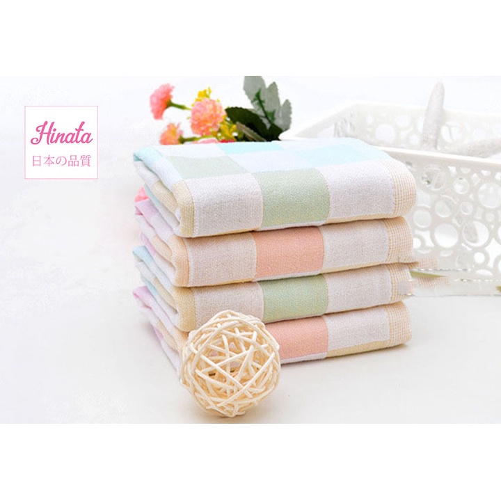 Combo 5 khăn gạc HINATA - 100% cotton, Mềm mại an toàn cho da trẻ em KG05