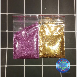 Kim tuyến nhiều màu làm slime