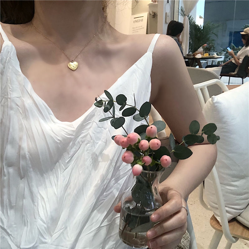 Đầm Hai Dây Thiết Kế Lệch Tà Thời Trang Sành Điệu 189825 | BigBuy360 - bigbuy360.vn