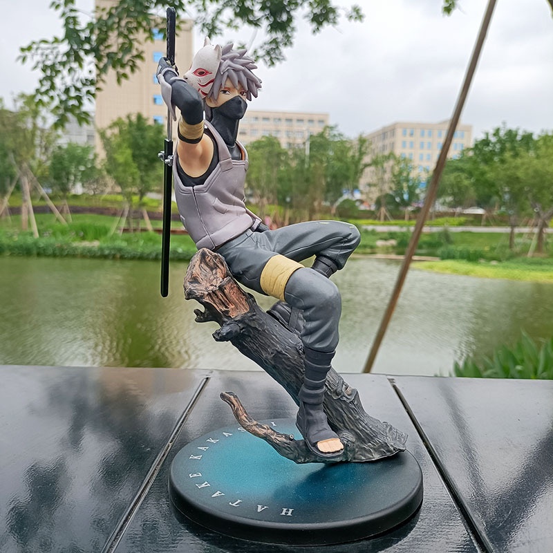 🔥Ready Stock 🔥 Mô hình nhân vật hoạt hình Kakashi trong phim Naruto bằng PVC