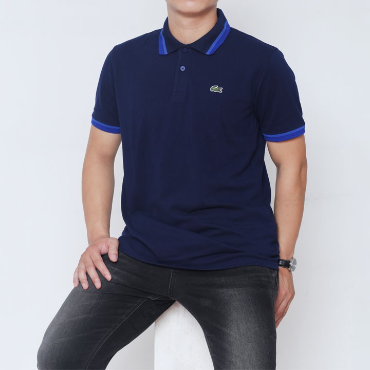 Áo Thun Nam Tay Lỡ Cổ Bẻ Chất Vải 100% Cotton Lạnh, form áo vừa vặn, áo polo nam cao cấp | BigBuy360 - bigbuy360.vn