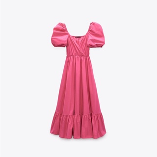 Đầm Mini Tay Phồng Phong Cách Pháp Cổ Điển Thời Trang Mùa Hè Hàng Mới 222687730 3067331