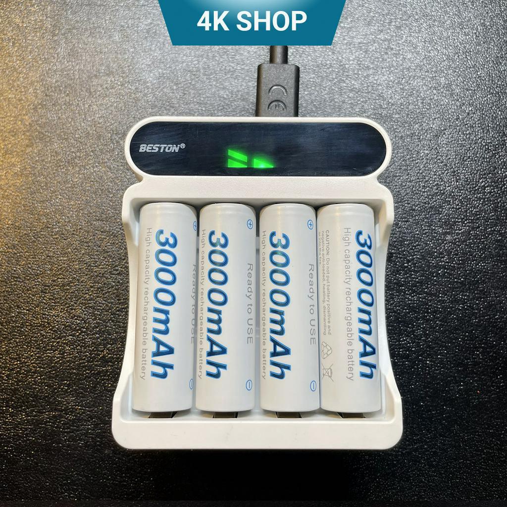 Pin AA và AAA sạc tái sử dụng chính hãng bền bỉ