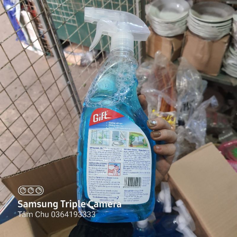 Nước lau kính nước xịt kính Gift giá sỉ
