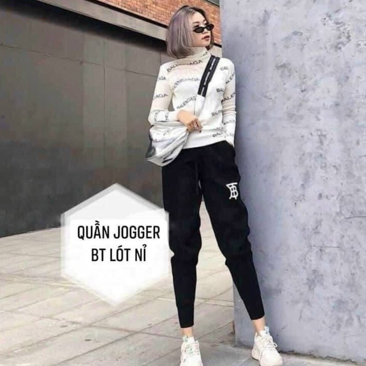 [HOT] QUẦN JOGGER LÓT NỈ BÔNG XINH XINH mã QN0006