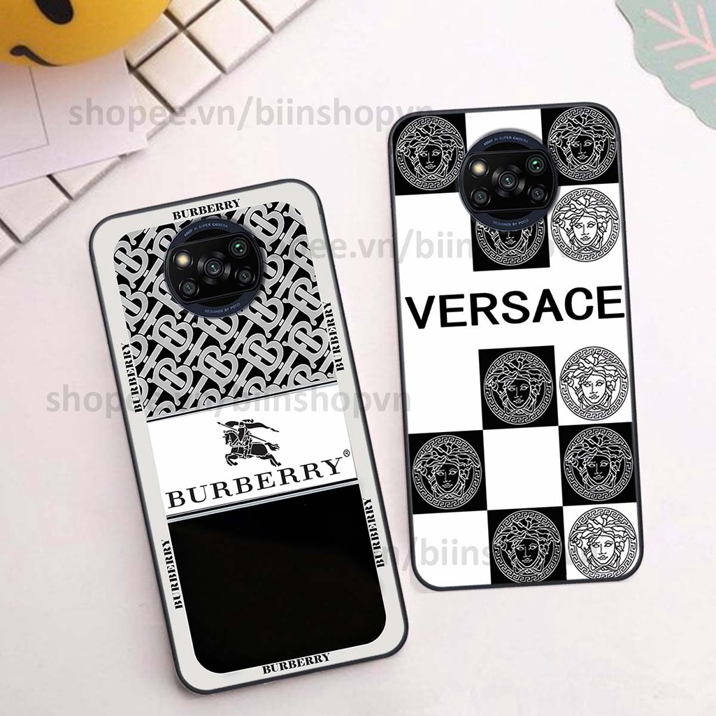 Ốp Xiaomi Poco X3 / Poco X3 Pro in hình các thương hiệu nổi tiếng siêu đẹp, thời trang cá tính