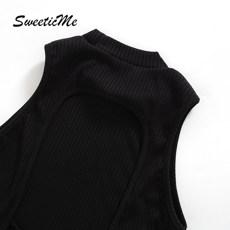 Áo Tank Top Sát Nách Cổ Tròn Màu Trơn Thời Trang   Quyến Rũ Cho Nữ