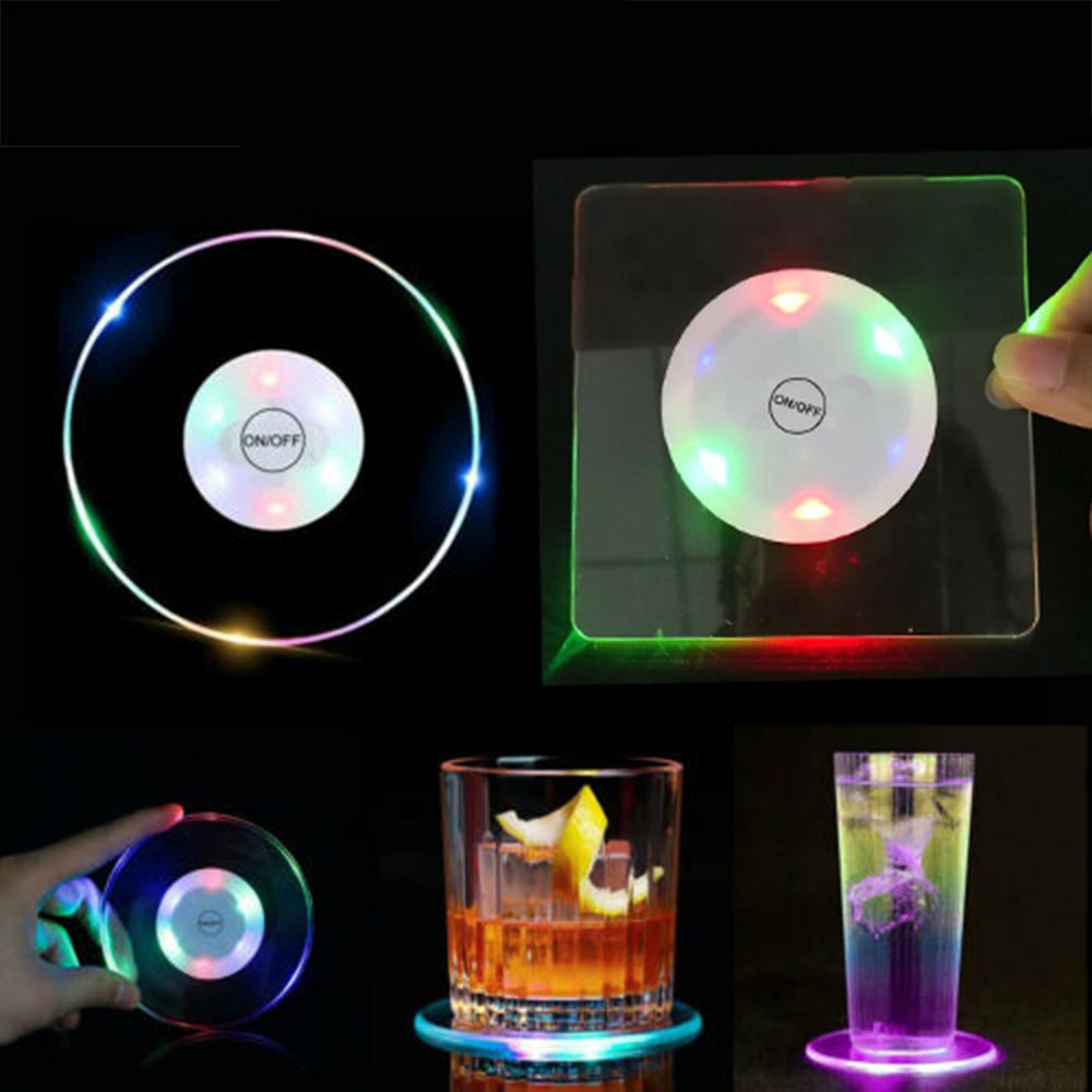 Đế Lót Ly Siêu Mỏng Có Đèn LED DAPHS