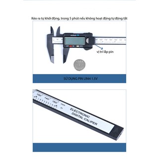 Thước kẹp điện tử dải đo 150 mm ( 6 Inch)