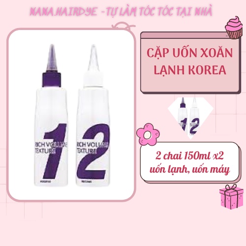 Thuốc uốn xoăn lạnh Mugens cặp cá nhân