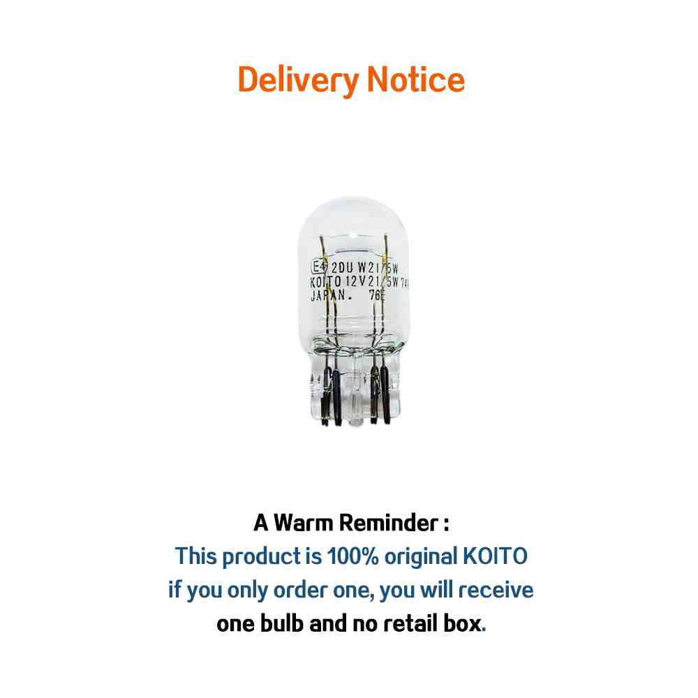 KOITO T20 W21/5W 12V 1891 Bóng Phanh