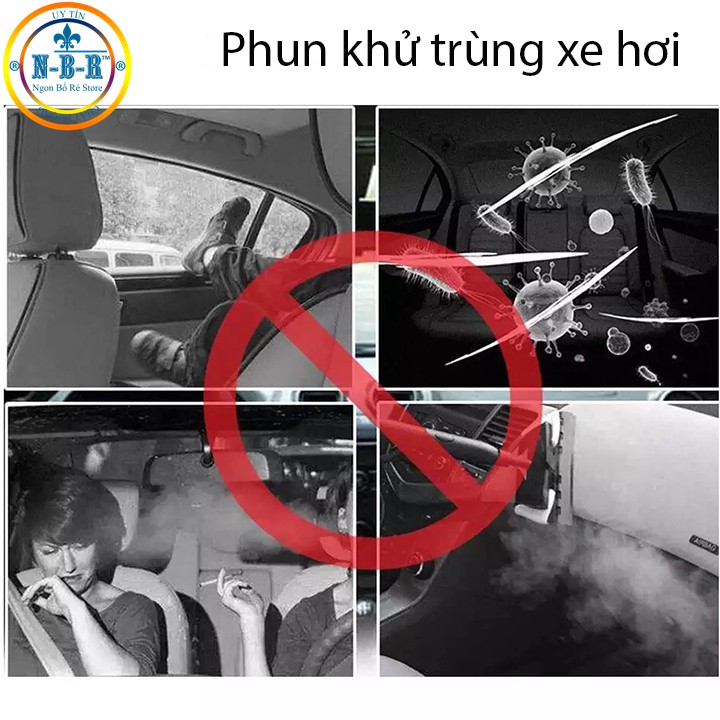 Máy Khử Mùi FOG - Khử Trùng - Khử Khuẩn Công Nghệ Nano - Phun Sương Ô Tô, Trong Gia Đình,Văn phòng