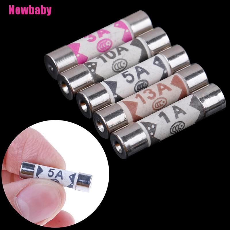 Cầu Chì Gốm 6Mmx25Mm BS1362 1A 3A 5A 10A 13A
