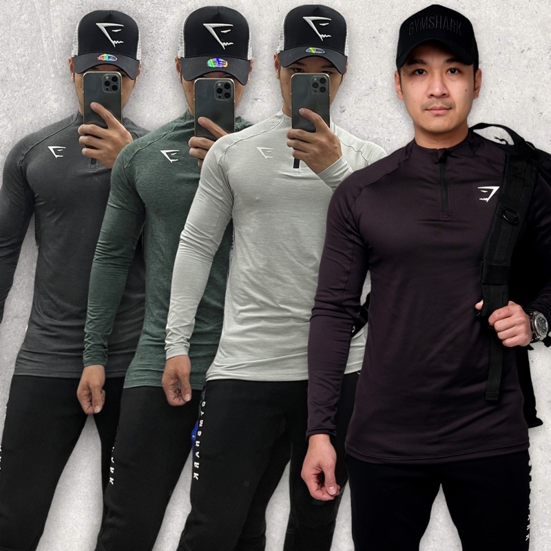 Áo Gs dài tay zip 1/4 Gs Regute SPARTA FIT