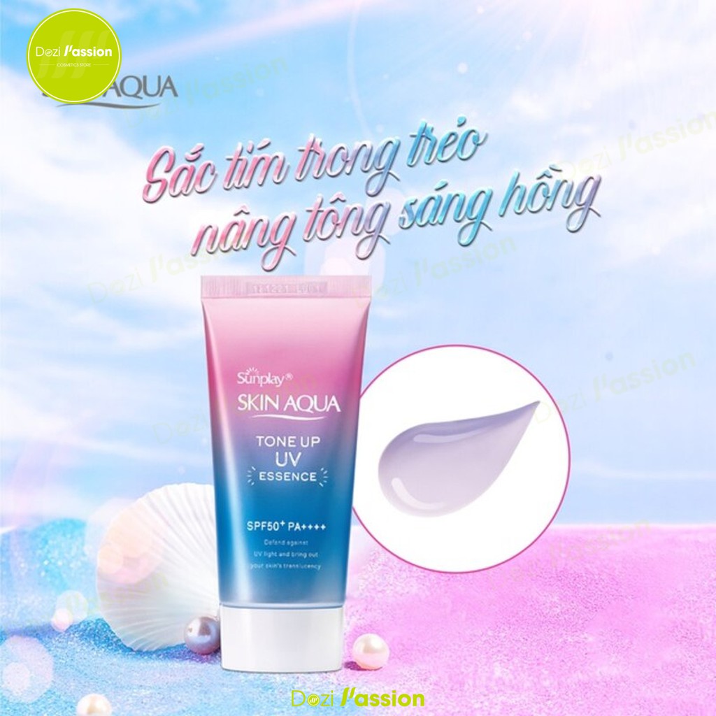 Kem Chống Nắng Sunplay Skin Aqua Nâng Tone Nhẹ Nhàng, Dưỡng Trắng Da - Sunplay Skin Aqua Tone Up UV SPF50+ PA++++ 50g