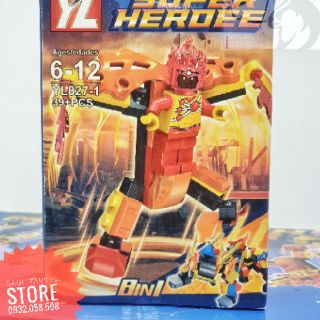 Combo 8 Minifigures các siêu anh hùng Marvel