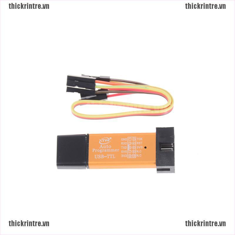 <Hot~new>STC microcontroller automatically download line USB to TTL without manual cold start programmer