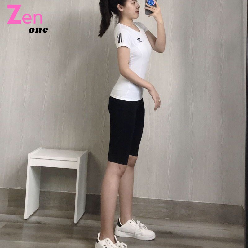 Quần legging lửng nữ nâng mông chất cotton Thái co dãn , legging lửng thể thao | BigBuy360 - bigbuy360.vn