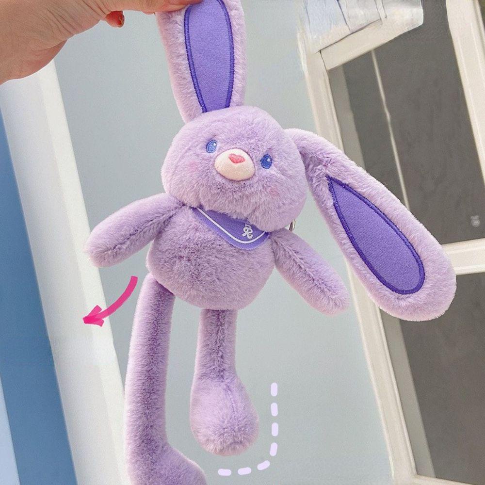 LANFY Móc Khóa Hình Thỏ Kéo Ba Lô Dễ Thương Charms