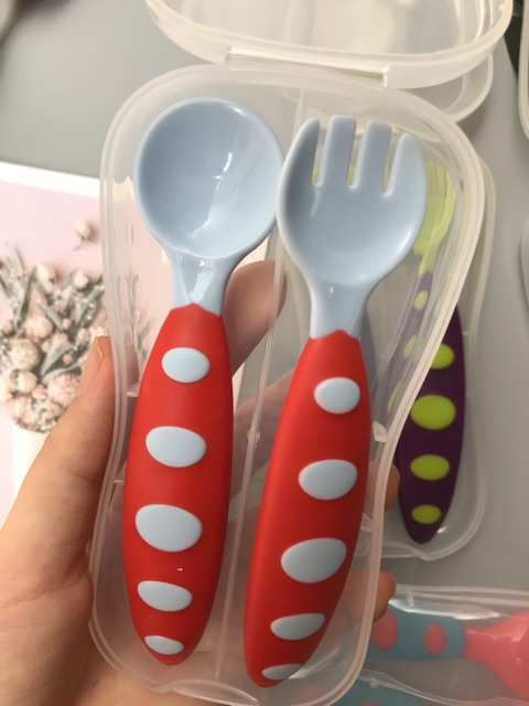 Set thìa dĩa ăn dặm cho bé