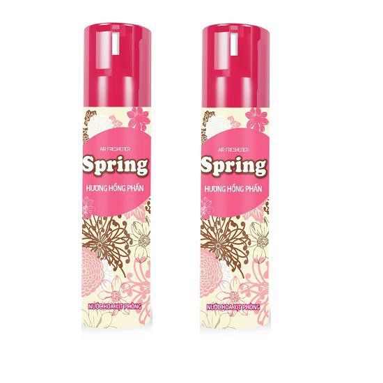 Nước xịt phòng Spring hương hoa hồng chai 280ml