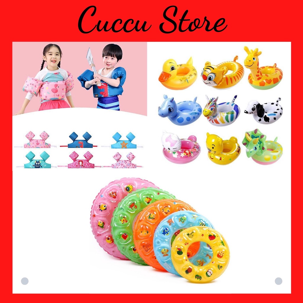 Phao tròn 2 lớp/ Áo phao/ Phao thú cho bé các loại