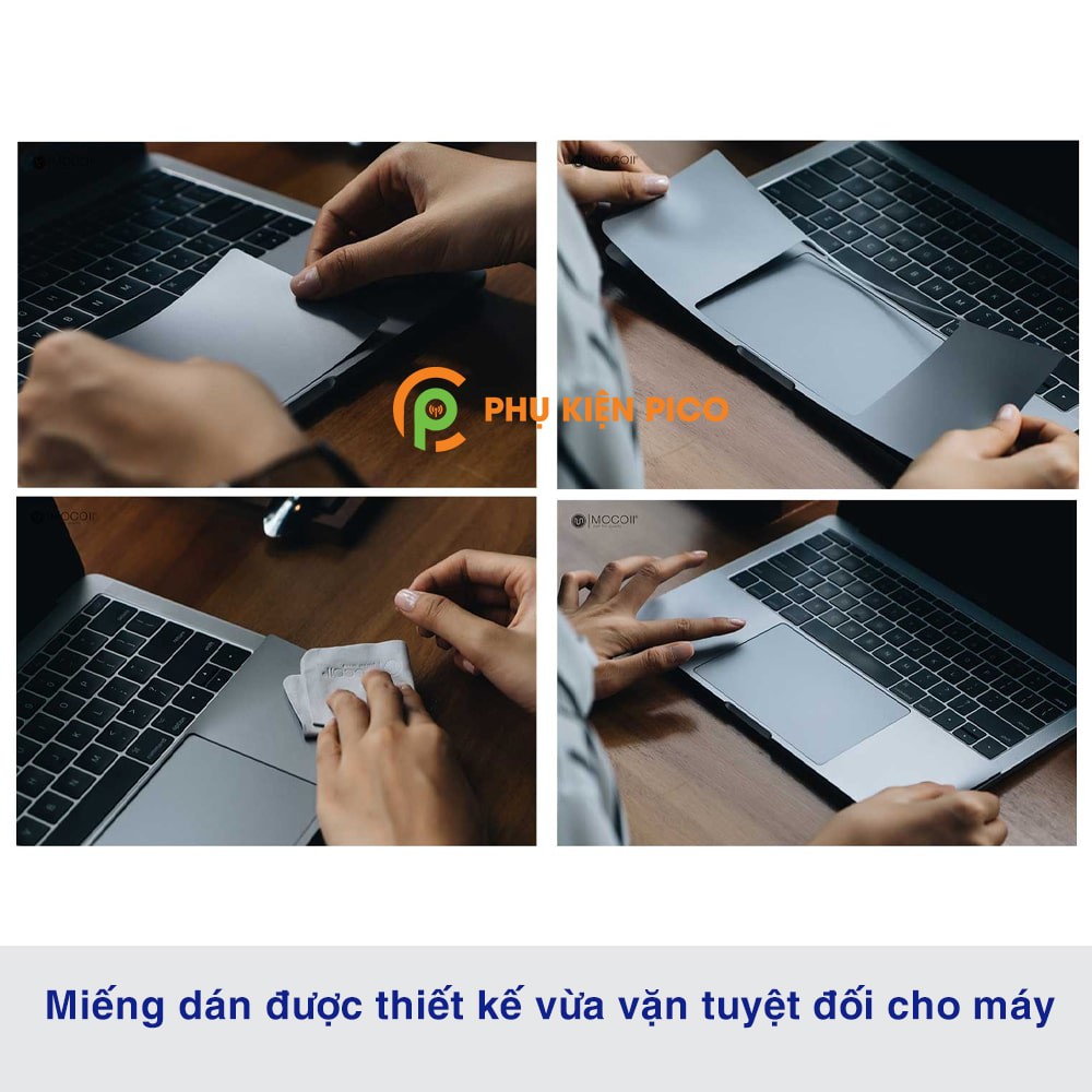 Dán mặt bàn phím và di chuột MacBook Air 2020 chống trầy xước hiệu quả