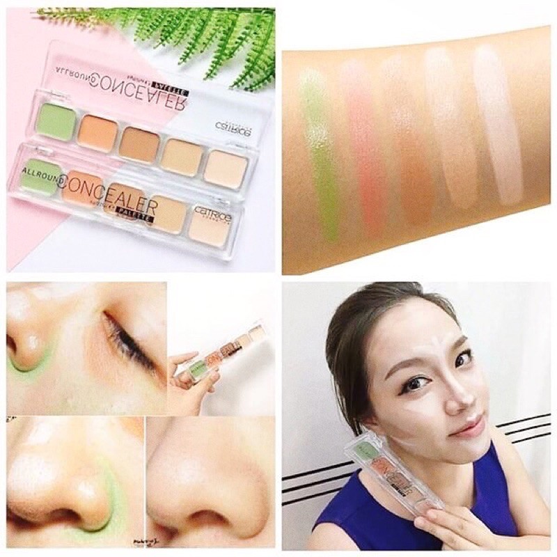 [Đức, mới về thêm] Bảng 5 ô màu che khuyết điểm, tạo khối Catrice Allround Concealer Palette | BigBuy360 - bigbuy360.vn