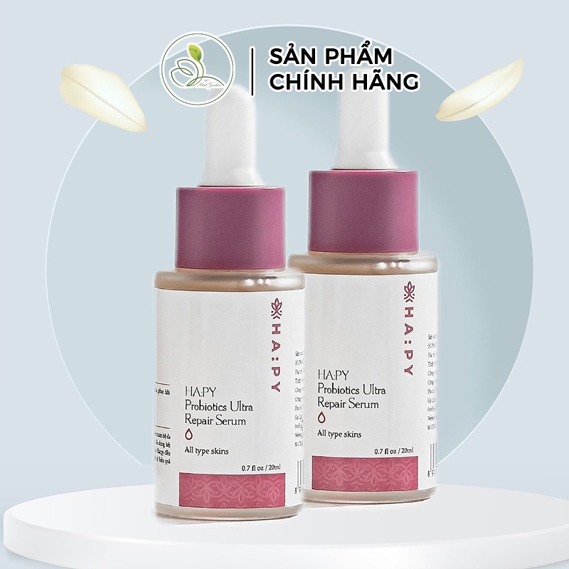 Serum tinh chất phục hồi tái tạo da ha:py minigarden  PROBIOTICS ULTRA REPAIR SERUM 20ml làm mờ nhăn  PV1028