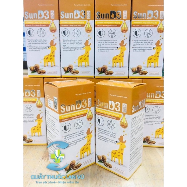 Vitamin D3K2 có vòi xịt
