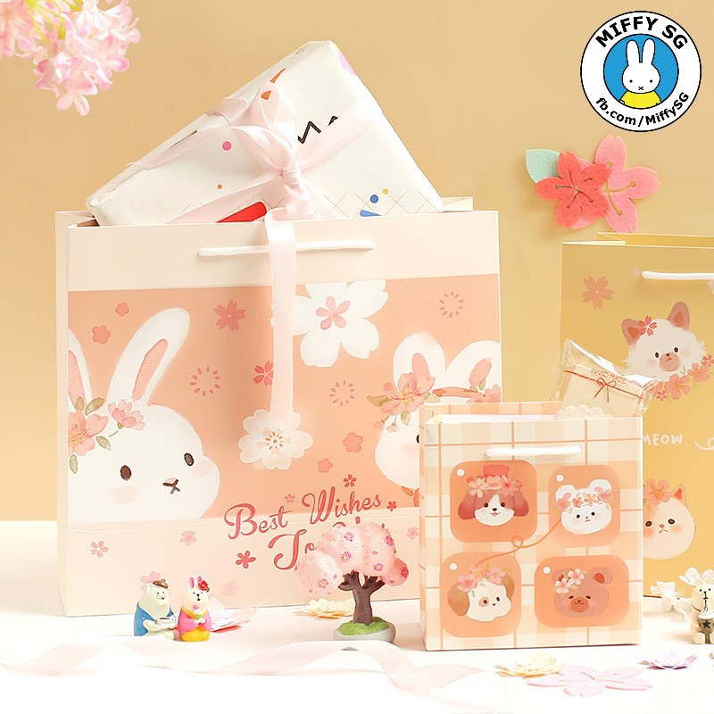 Túi giấy đựng quà tặng MÙA HOA ĐÀO | BigBuy360 - bigbuy360.vn