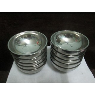 Bộ 10 Chén Inox Size 11cm