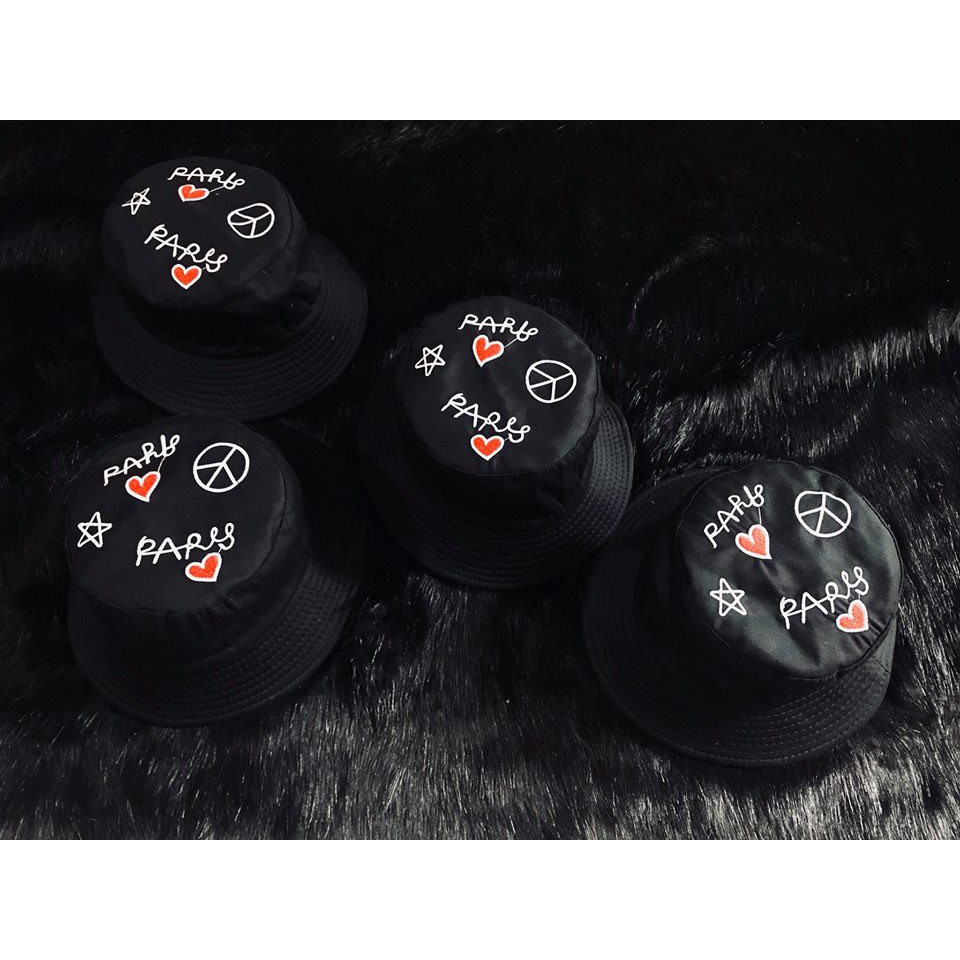 Nón bucket tai bèo MÃ VẠCH nam nữ,mũ vành bucket tai bèo