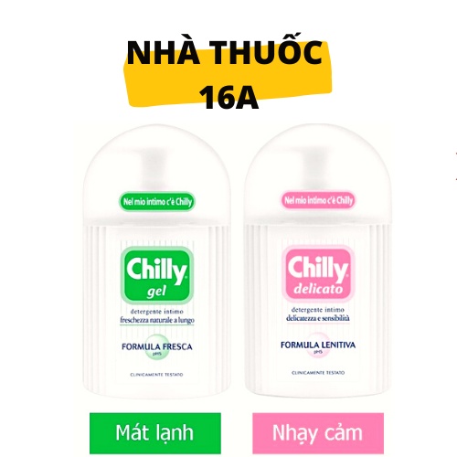 DUNG DỊCH RỬA PHỤ KHOA CHILLY - SẢN PHẨM BÁN CHẠY SỐ 1 TẠI Ý &amp; CHÂU ÂU - HIỆU QUẢ HỖ TRỢ LÀM SẠCH VÙNG KÍN HẰNG NGÀY