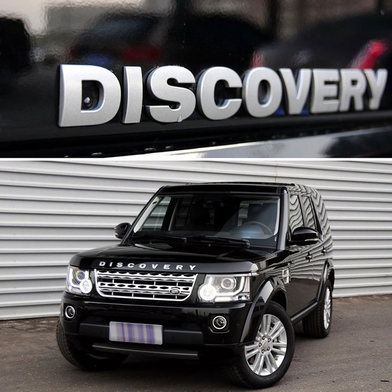 Bộ Tem Chữ Nổi 3D DISCOVERY 3 Màu Sang Trọng Trang Trí Xe Hơi Ô Tô CARZONE.TOP