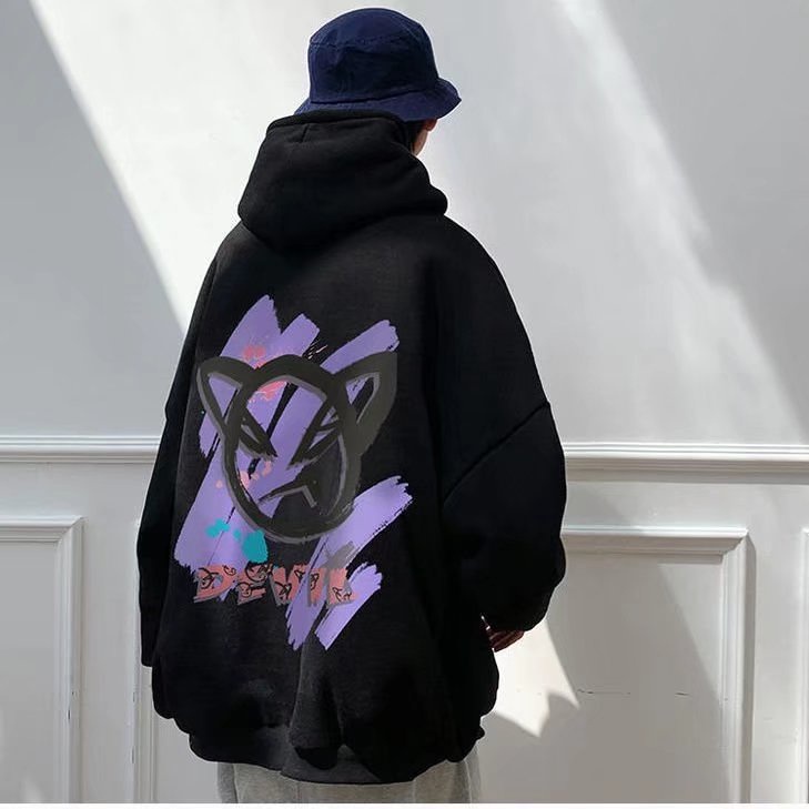 Áo hoodie có mũ trùm đầu tay dài thời trang cho nam