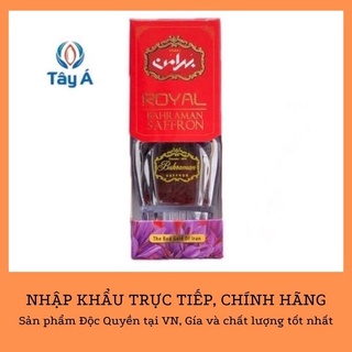 Nhụy Hoa Nghệ Tây -Saffron Bahraman TÂY Á - Hộp 3Gr - Nhập khẩu chính Ngạch