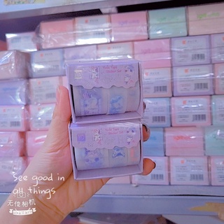 HỘP 3 CUỘN BĂNG DÍNH WASHI