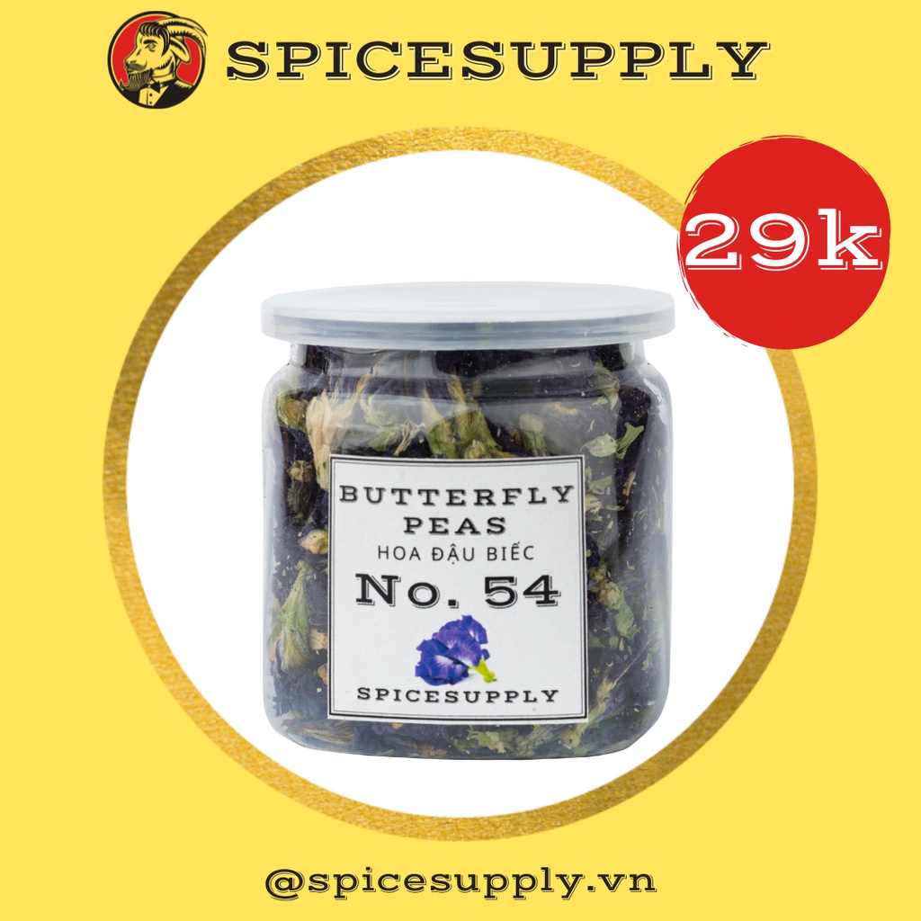 500g Butterfly Peas - Hoa Đậu Biếc SPICESUPPLY Việt Nam 1kg