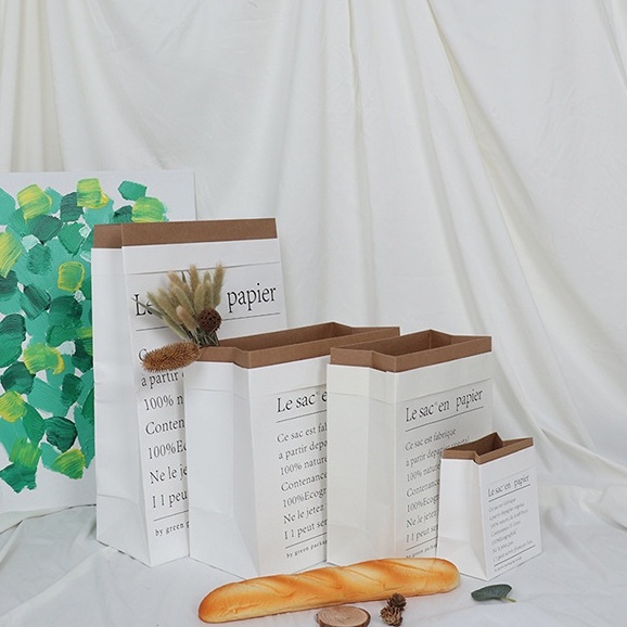 Túi Giấy Đựng Hoa, Trang Trí Decor Chụp Ảnh 2 Lớp Le sac en papier