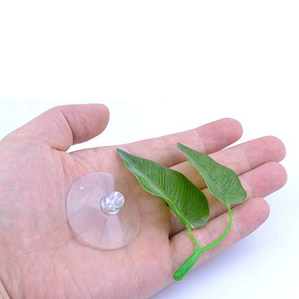 Võng Treo Lá Cây Nhân Tạo Trang Trí Bể Cá