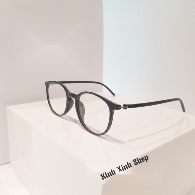Kính mắt tròn gọng dẻo siêu nhẹ Hàn Quốc