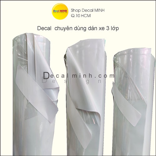 Decal Trắng Ngọc Trai Cao Cấp